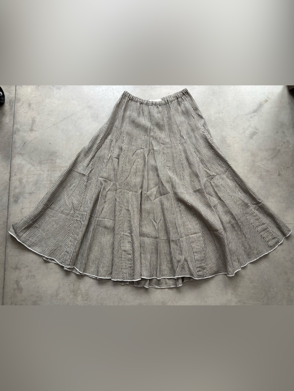 CP Shades Linen Fanny Lily Maxi Skirt - Picture 13 of 16